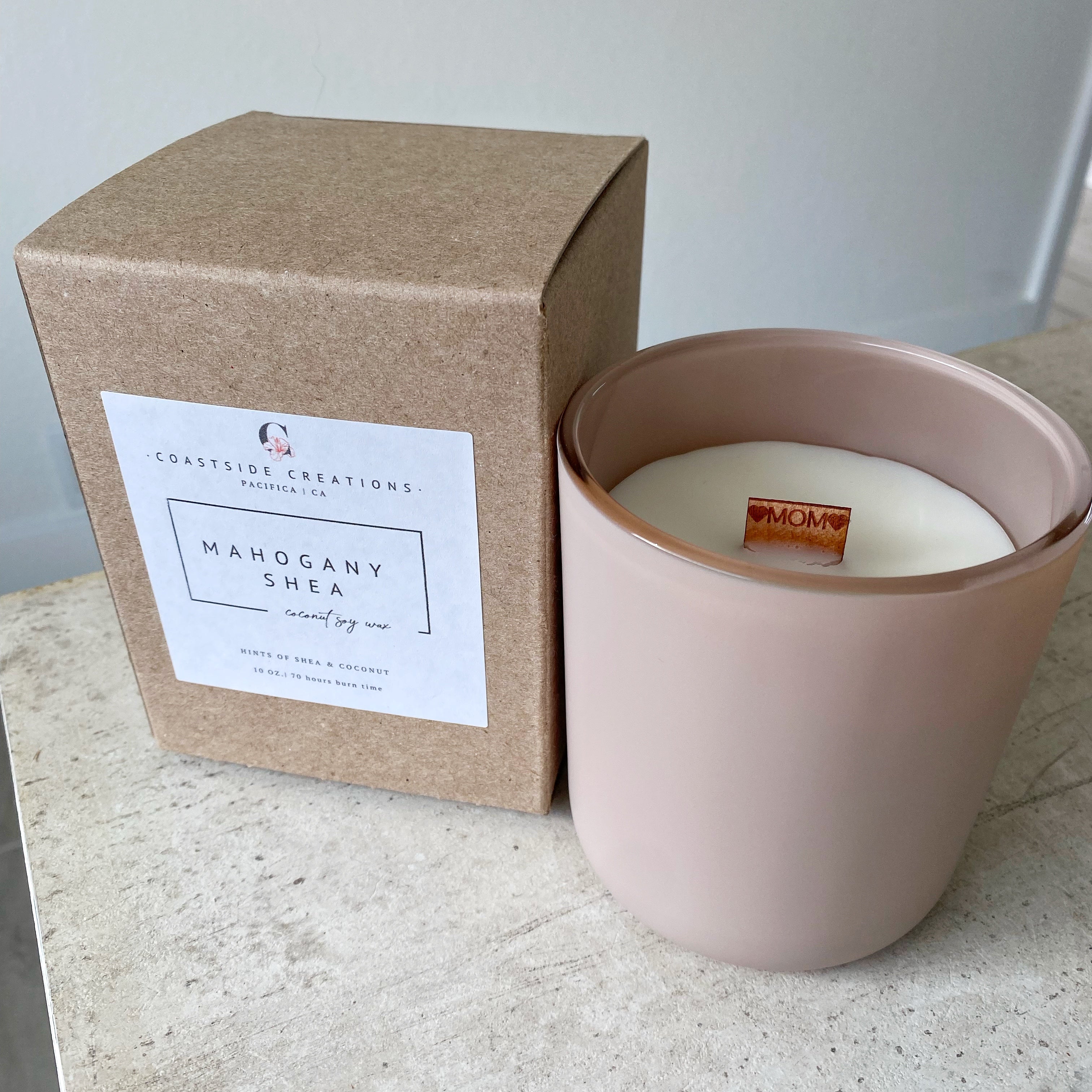 Luxury Artisan Candles w/word wicks