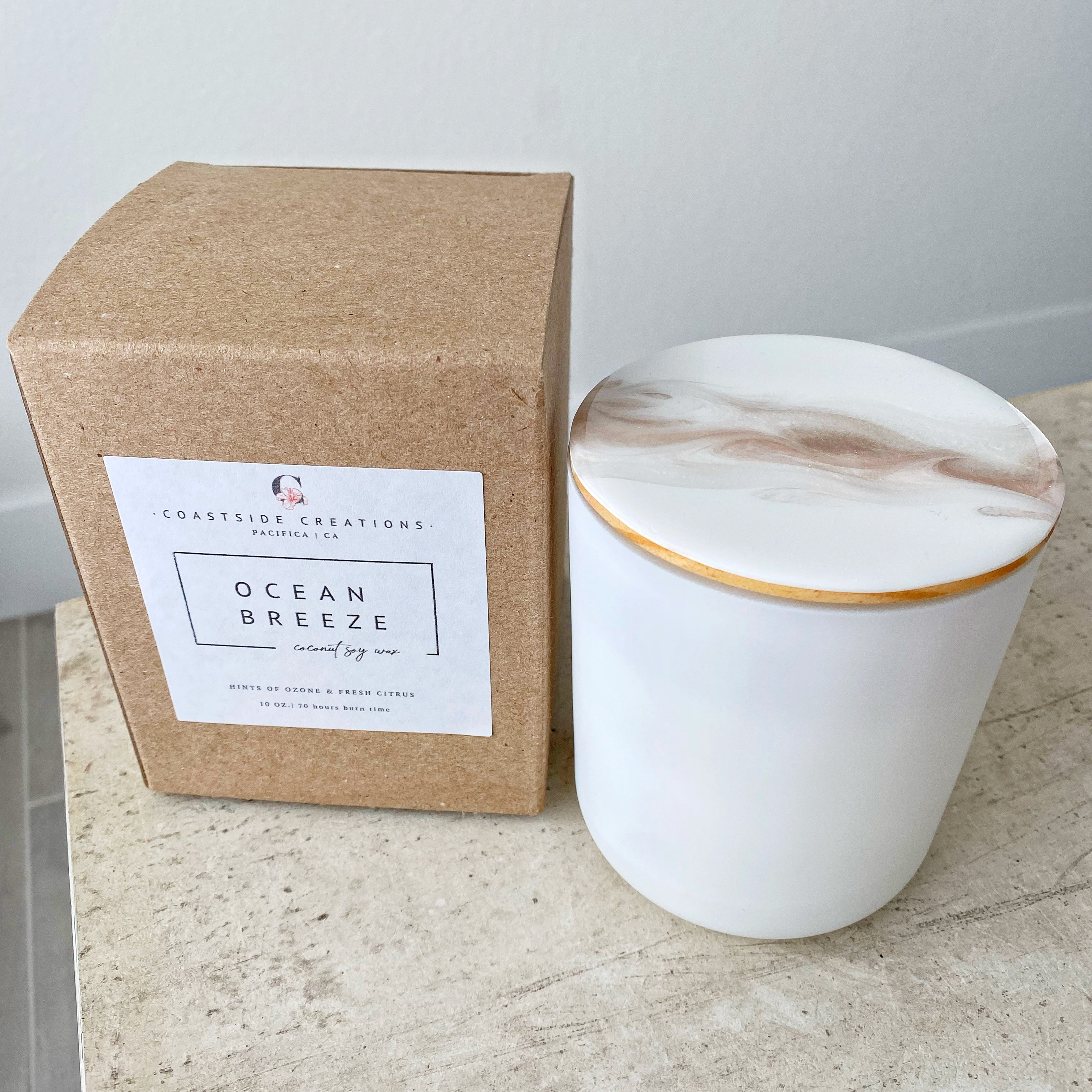 Luxury Artisan Candles w/word wicks